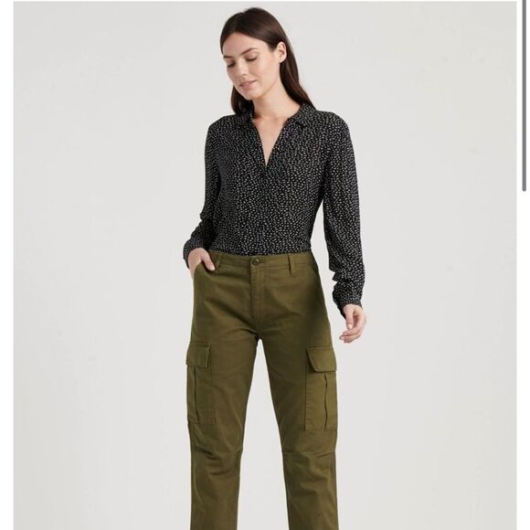 Lucky Brand Women's Sam Button Down Shirt New - Picture 1 of 4